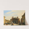 The Pantheon, Rome by Ippolito Caffi