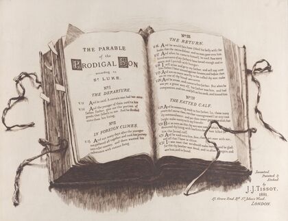 The Parable of the Prodigal Son; Frontispiece (1882)