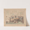 The parsonage by Thomas Rowlandson