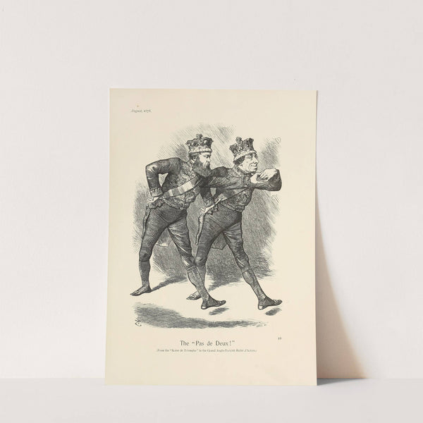 The &#039;Pas de Deux!&#039; by Sir John Tenniel