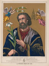 The patriarch Sanct Joseph our all holy patron saint of the Roman Catholic church (1870)
