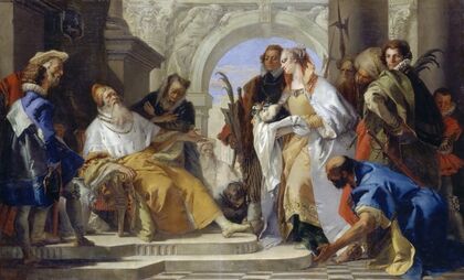 The Patron Saints of the Crotta Family (ca. 1750)