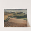 The Peaceful Rhythms Of The Downs by Christopher R. W. Nevinson