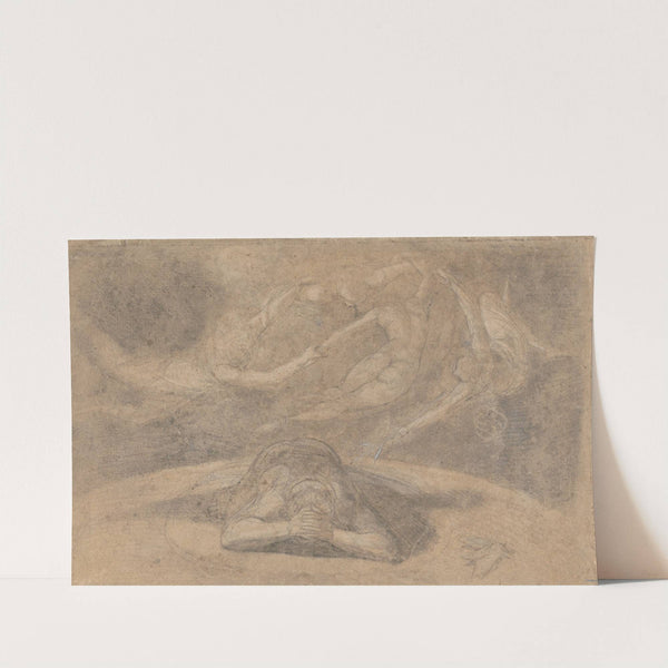 The Peasant&#039;s Dream, Paradise Lost, Book 1, 781-8 by Henry Fuseli
