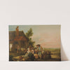 The peddler by Louis Joseph Watteau