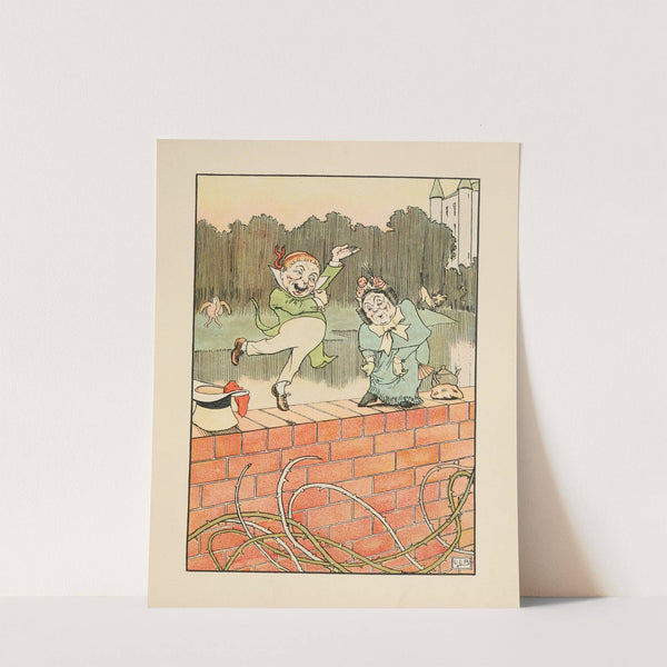 The pelican chorus & other nonsense verses Pl.6 (1910) by Leonard Leslie Brooke