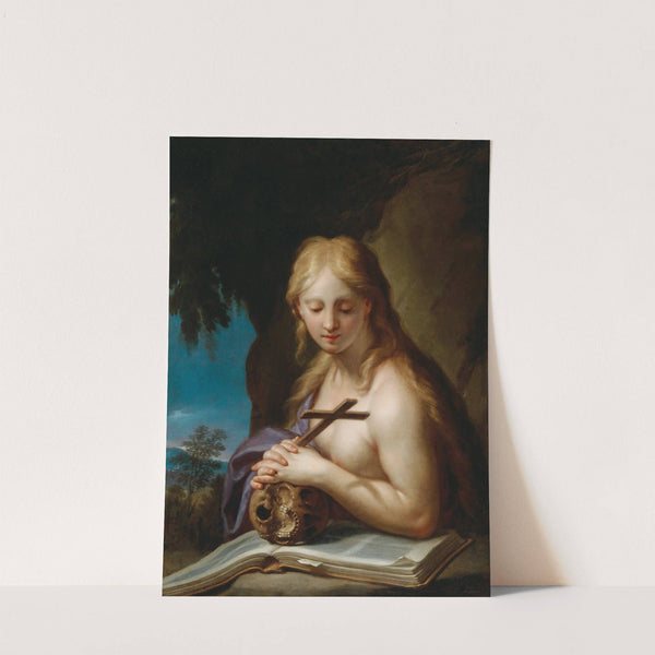 The penitent Magdalene by Francesco Trevisani