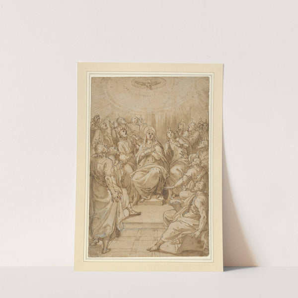 The Pentecost (The Descent of the Holy Spirit) by Cesare Nebbia