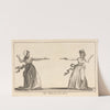The petticoat duelists. (1792)