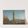The Piazza San Marco, Venice, From The Torre Dell&#039;orologio by Michele Marieschi