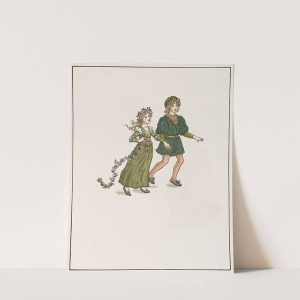 The Pied Piper of Hamelin Pl 29 (1910) by Kate Greenaway
