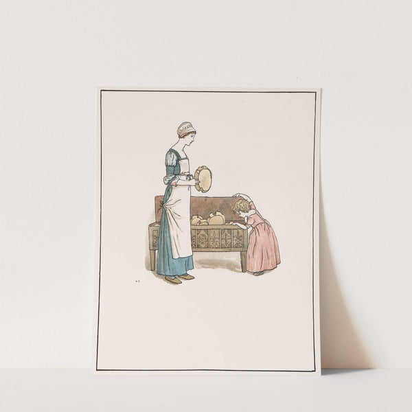 The Pied Piper of Hamelin Pl 6 (1910) by Kate Greenaway