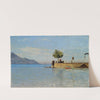 The Pier At Territet by François Bocion