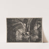 The Pier with a Lamp by Giovanni Battista Piranesi