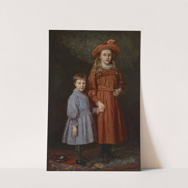 The Pierce Children by Theodore Clement Steele
