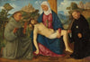 The Pietà With Saints Francis And Nicholas Of Tolenti
