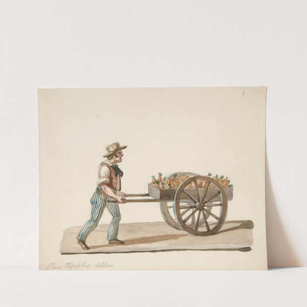 The Pineapple Seller by Nicolino Calyo
