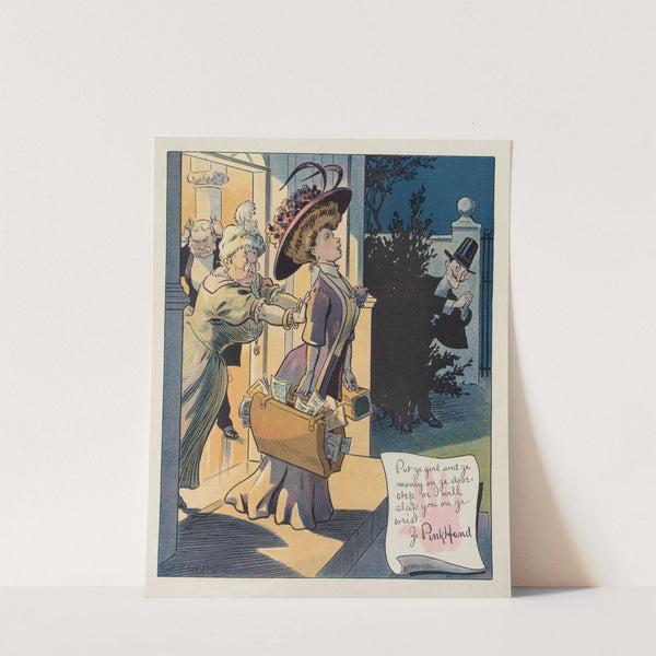 The pink hand (1908) by Louis Glackens