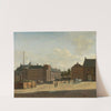 The Plaats With The Binnenhof And The Gevangenpoort, The Hague by Gerrit Adriaensz. Berckheyde