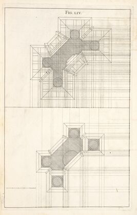 The plan of a design of the Corinthian order.