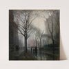 The Plaza after the Rain (1908) by Paul Cornoyer