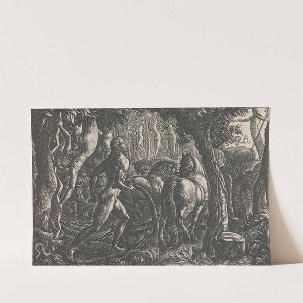 The Ploughman by Edward Calvert