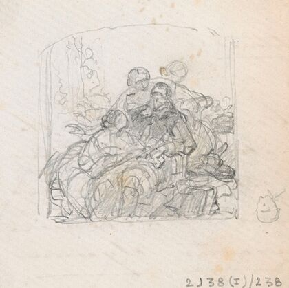 The Poet John Milton Dictates Paradise Lost to his Daughters