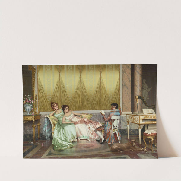 The Poetry Reading by Vittorio Reggianini