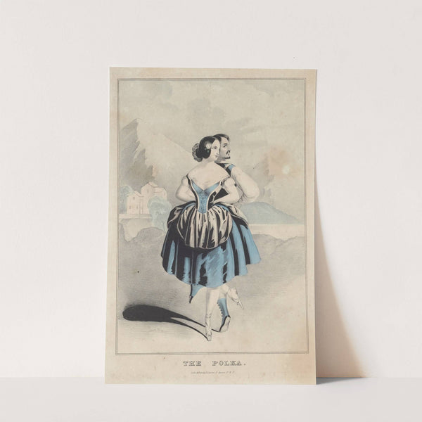 The polka (1845) by Currier & Ives.