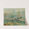 The Pond and Gapstow Bridge, New York City (1914) by Ernest Lawson