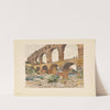 The Pont du Gard. (1925) by Pierre Vignal