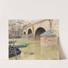 The Pont Marie, Paris by Frits Thaulow
