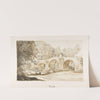 The Ponte Acquoria (18th century) by Claude-Joseph Vernet