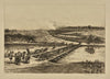 The pontoon bridges. (1876)