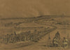 The pontoon bridges