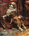 The Poodle Of TheÂ artist ‘s Mother Clipped Like A Lion