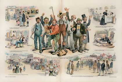 The popular tendency to rail at wealth is not entirely justified (1897)