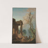 The Portico of a Country Mansion (1773) by Hubert Robert