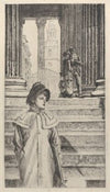 The Portico of the National Gallery, London (1878)