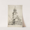 The Post Office, Middle Dutch Church, from ‘Scenes of Old New York’. (1870) by Henry Farrer