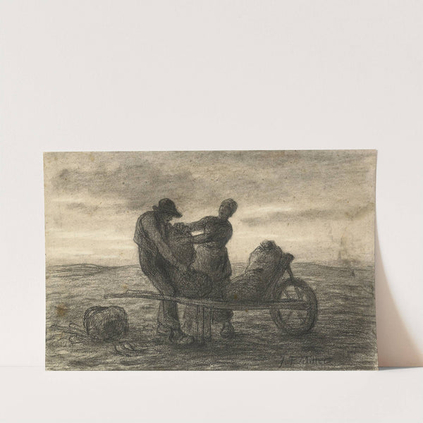 The Potato Harvest (La Récolte des Pommes de Terre) by Jean-François Millet