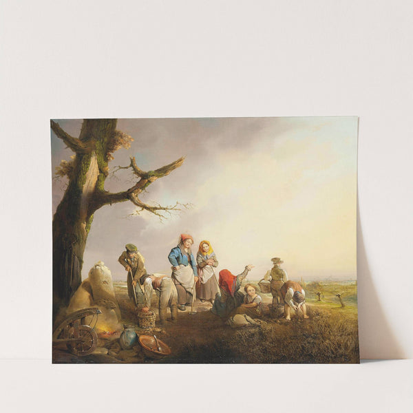 The potato pickers by Friedrich Otto Georgi