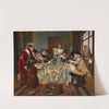 The Practice Recital by Adolphe-Alexandre Lesrel