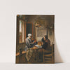 The prayer before the meal by Jan Steen