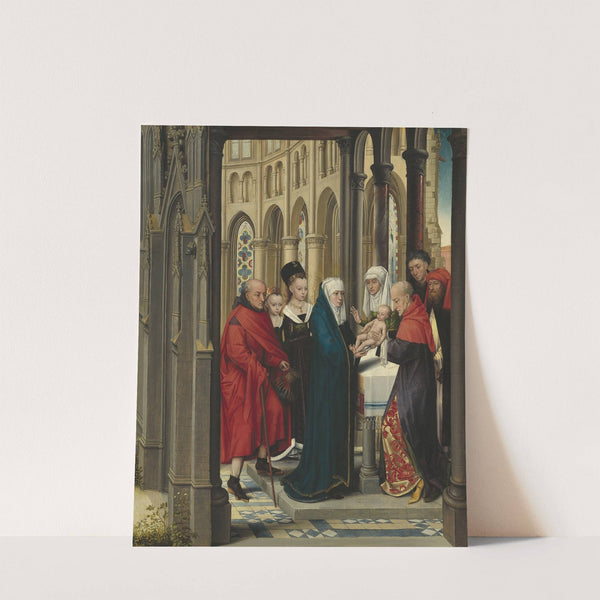The Presentation in the Temple by Master of the Prado 'Adoration of the Magi'.