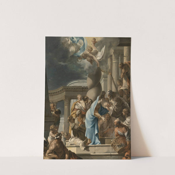 The Presentation In The Temple by Sébastien Bourdon