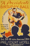 The President’s birthday ball