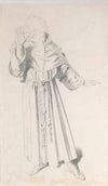 The Priest, Study for ‘The Holy Well’