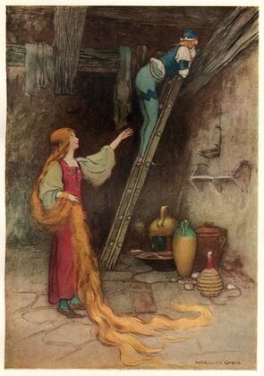 The Prince and Parsley looking for the Gall-Nuts