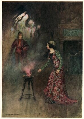 The Prince appearing to Nella